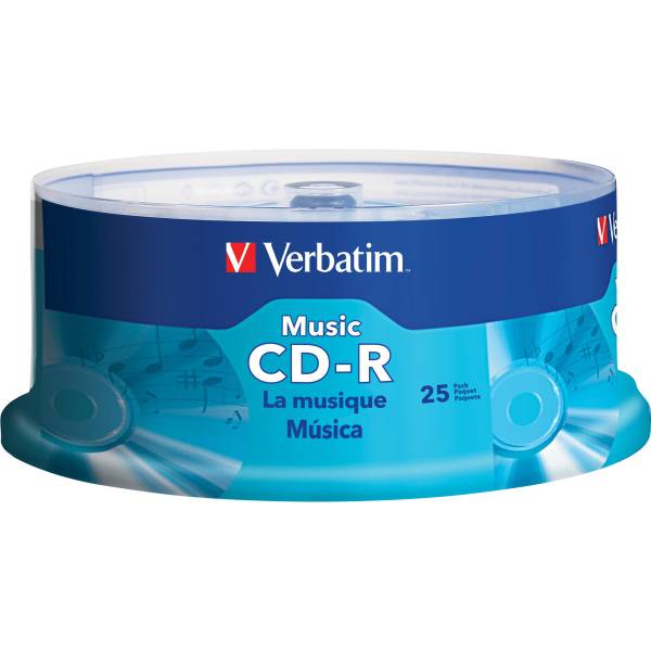 Verbatim Music Cd-R 80min 40x With Branded Surface Spindle