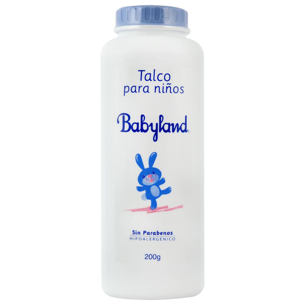Babyland talco para niños hipoalergénico (frasco 200 g)