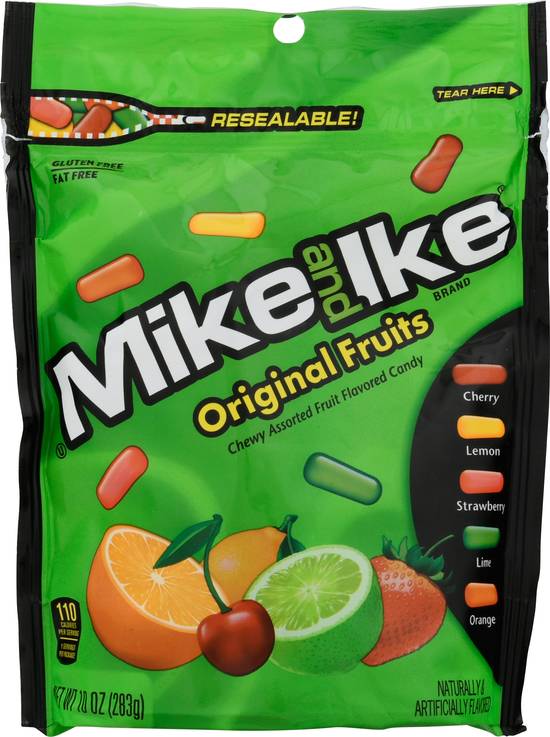 Mike and Ike Original Fruits Chewy Candy