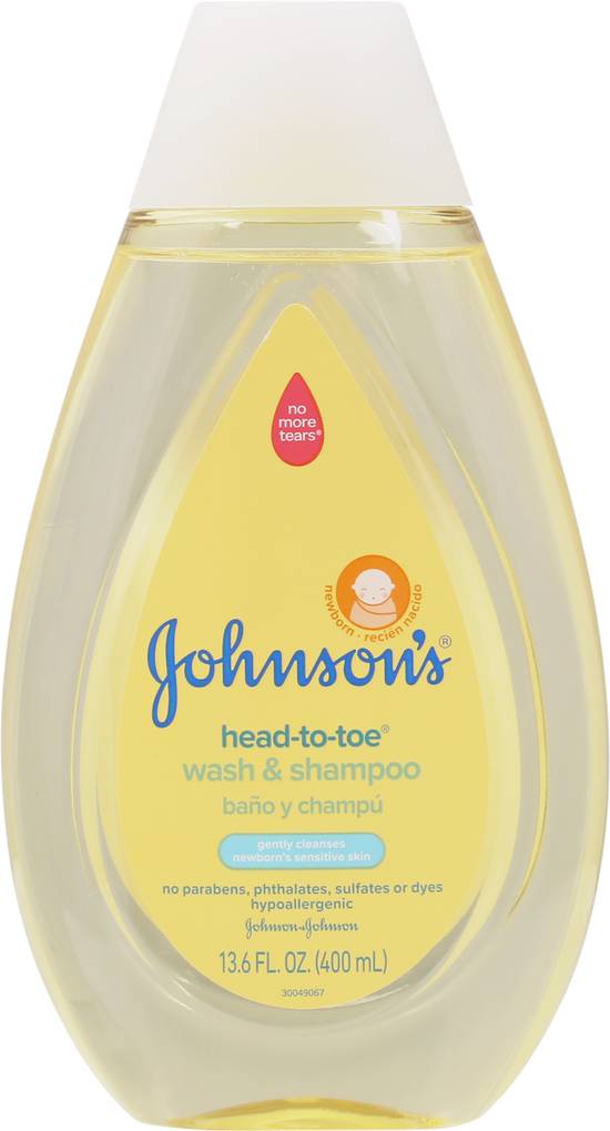 Johnson's Newborn Head-To-Toe Wash & Shampoo (13.6 fl oz)