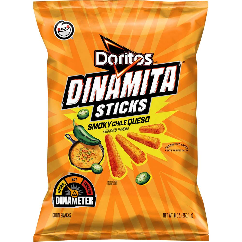 Doritos Dinamita Sticks Corn Snacks (smoky chile queso)