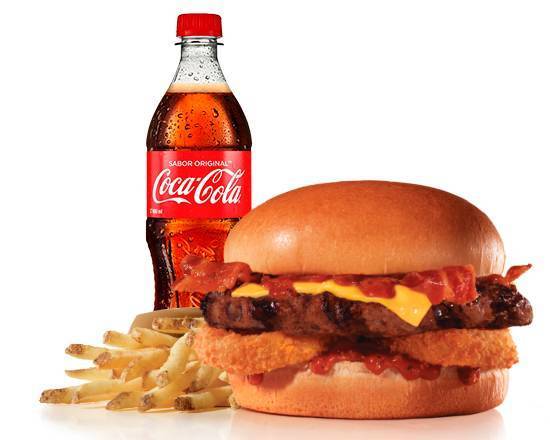 Combo Western Bacon Big Angus Burger
