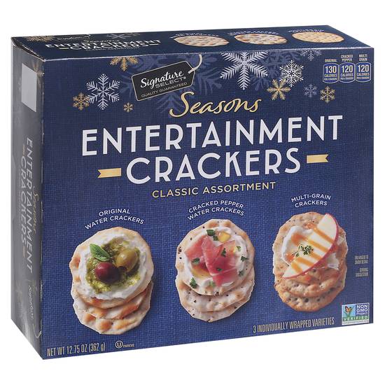 Signature Select Entertainment Crackers Classic Assortment (3 ct)