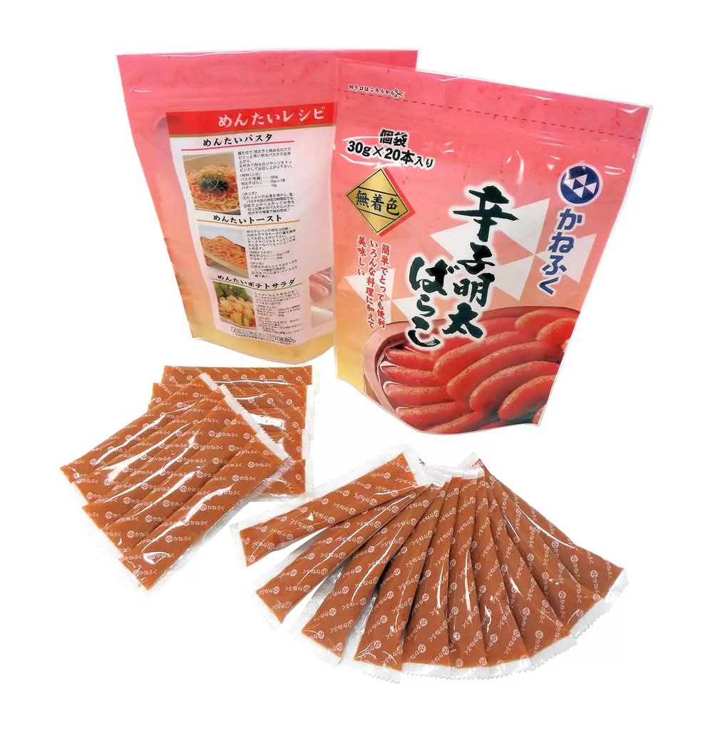 かねふく無着色　辛子明太ばらこ(20本)