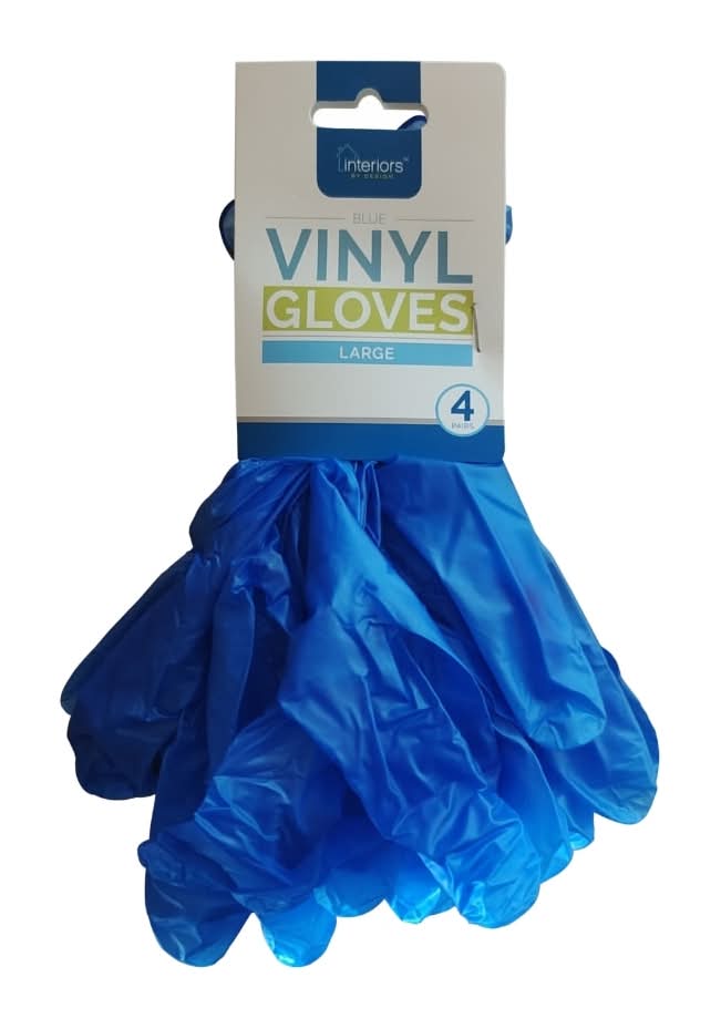 Interiors by Design Heavy Duty Disposable Gloves (4 ct)