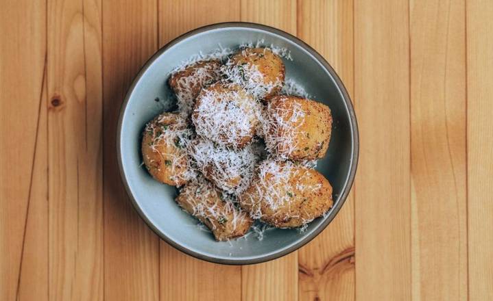 fried garlic bread