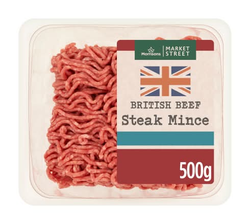Morrisons British Beef Steak Mince (500g)