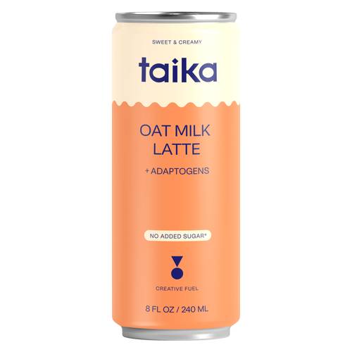 Taika Oat Milk Latte 8oz Can