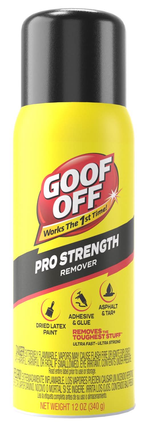 Goof Off Pro Strength Paint Remover 12 Oz