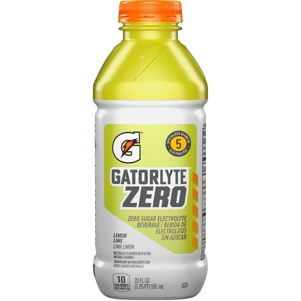 Gatorade Gatorlyte Zero Sugar Electrolyte Beverage (20 fl oz) (lemon-lime)
