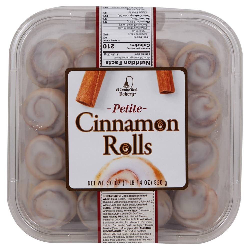 El Camino Real Bakery Petite Cinnamon Rolls (30 oz)