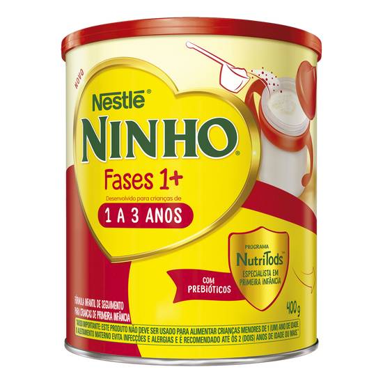 Nestlé fórmula infantil ninho fases 1+ (400g)