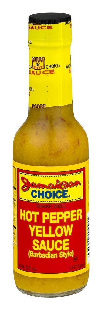 Jamaican Choice Hot Pepper Yellow Sauce (5 fl oz)