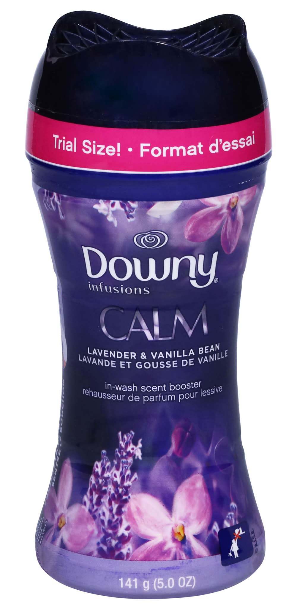 Downy Infusions Calm in Wash Laundary Scent Booster, Lavender-Vanilla Bean (5 oz)