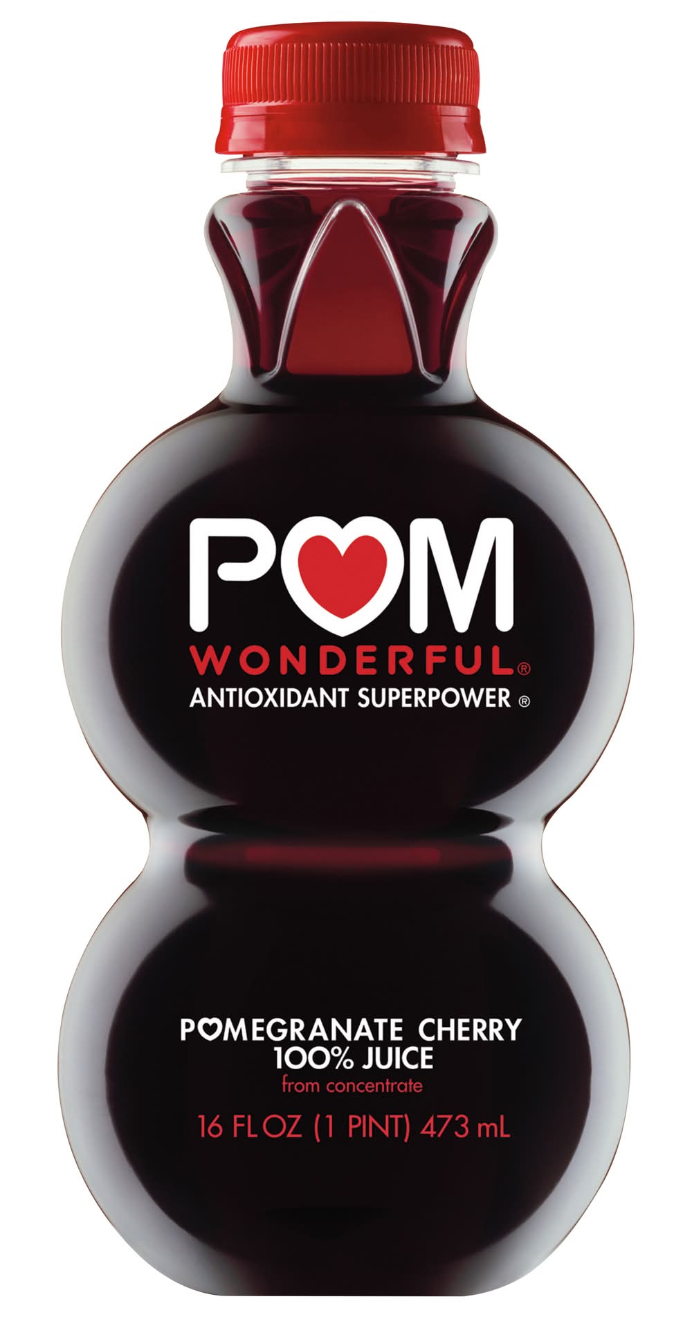 POM Wonderful Antioxidant Superpower Pomegranate Cherry 100% Juice (16 fl oz)