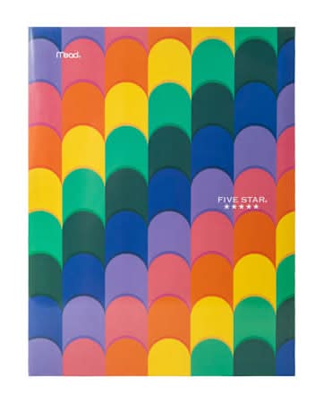 Five Star® Fashion Portfolio Rainbow