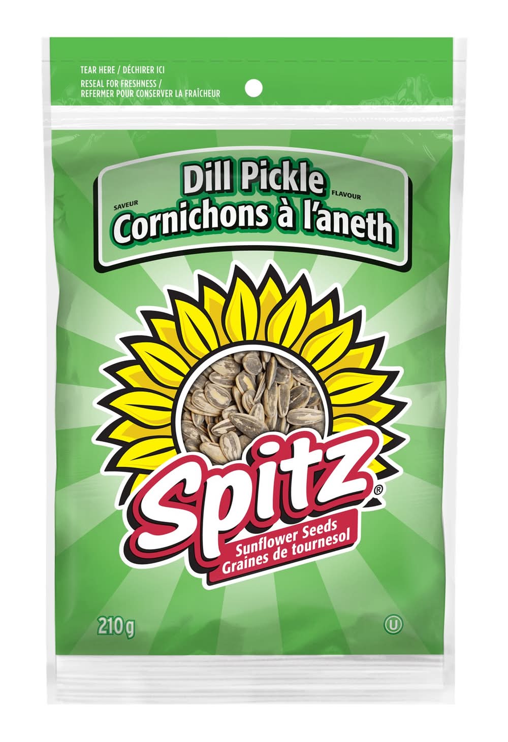 Spitz Sunflower Seeds, Dill Pickle (210 g)
