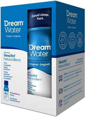 Dream Water Original Sleep Shot Snoozeberry (74 ml, 4 ct)