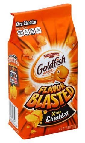 Goldfish Baked Snack Crackers, Xtra Cheddar (6.6 oz)