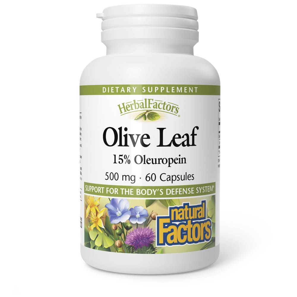 Natural Factors Herbal Factors Supplement (olive leaf)