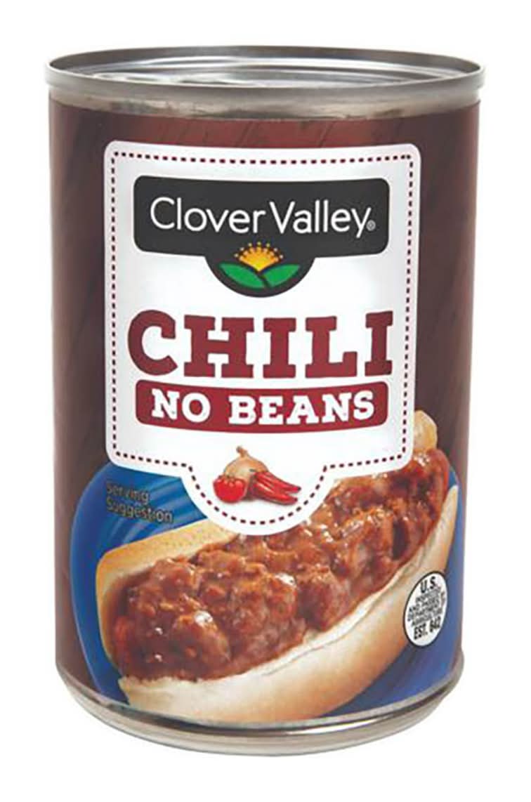 Clover Valley Chili- No Beans (15 oz)