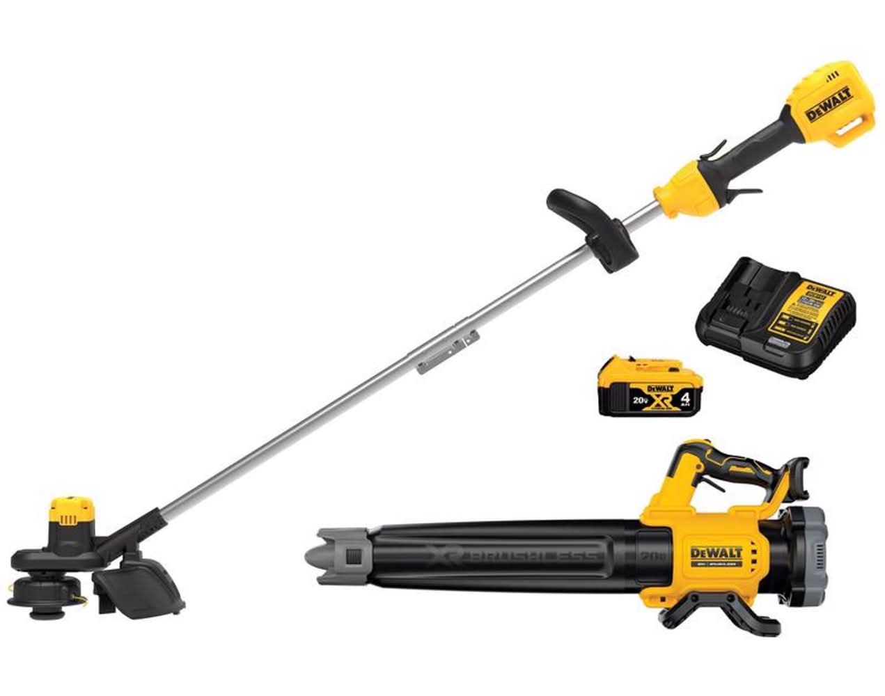 Dewalt 20V Max Dcko215M1 13 In. 20 V Battery Blower/Trimmer Kit (Battery & Charger)