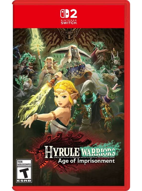 Nintendo Switch Hyrule Warriors Age Of Imprisonment Video Game