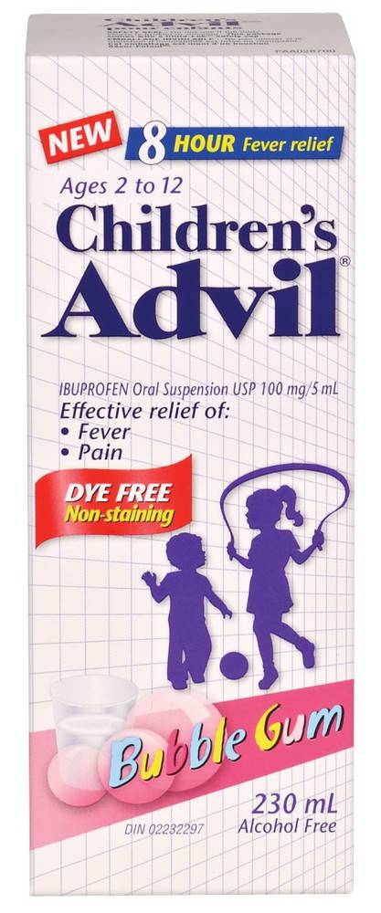 Advil Children's Ibuprofen Oral Suspension (230 ml)