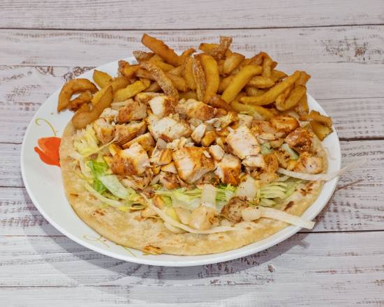 Naan pendjabi poulet