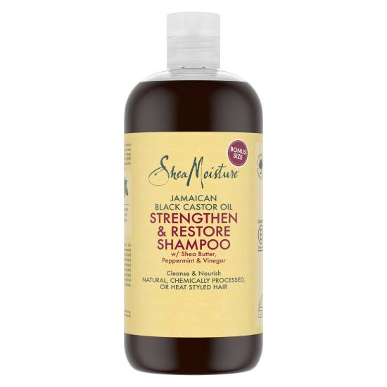 Sheamoisture Strengthen & Restore Shampoo Jamaican Black Castor Oil