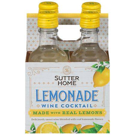 Sutter Home Wine Cocktail Lemonade - 187.0 ml x 4 pack