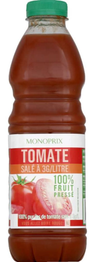 Monoprix - 100% Pur jus de tomate (1L)