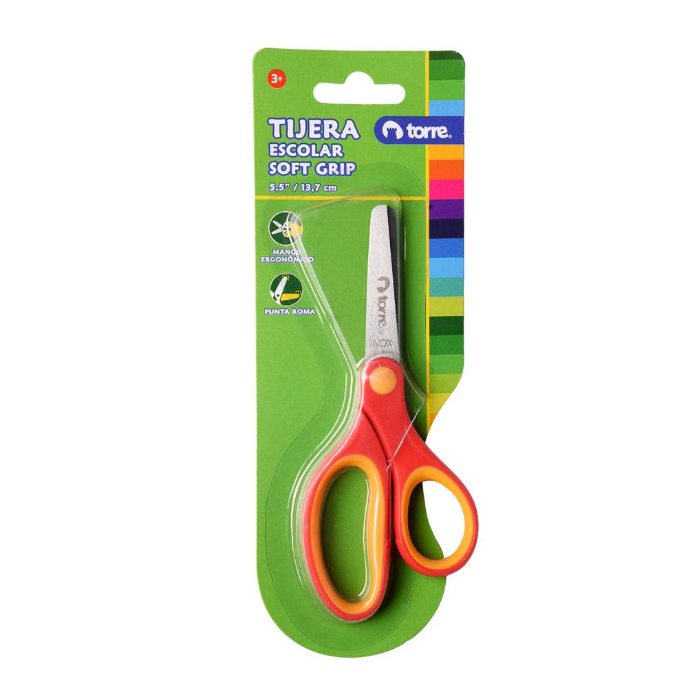 Torre tijera escolar soft grip 5.5\"