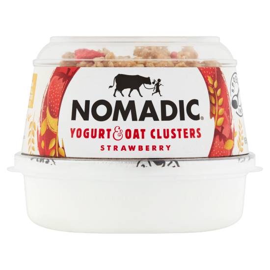 Nomadic Yogurt & Oat Clusters Strawberry (169g)