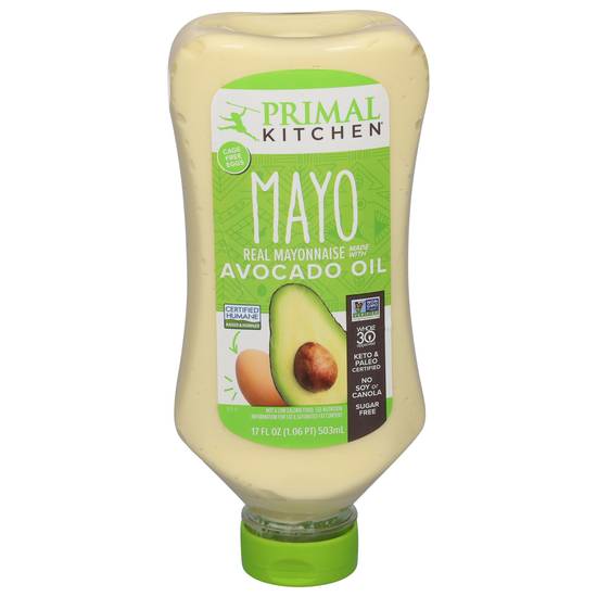 Primal Kitchen Mayonnaise (avocado oil)