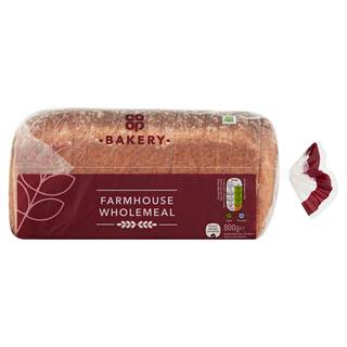 Co-op Bakery Farmhouse Wholemeal 800g