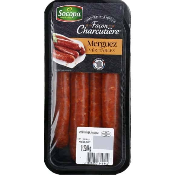 Socopa - Merguez véritables façon charcutières (4)