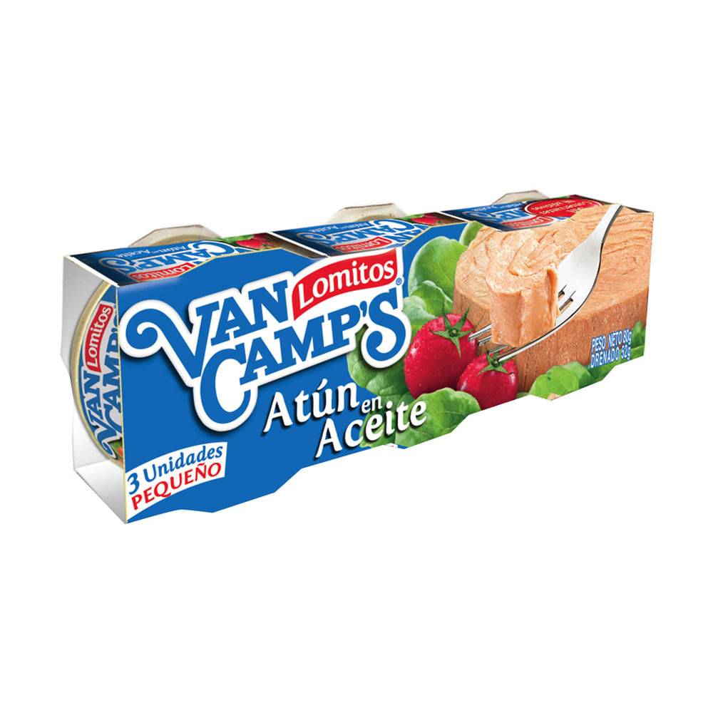 Van Camp's · Lomitos de atún en aceite (3 x 80 g)