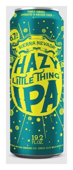 Sierra Nevada Hazy Little Thing Ipa Beer (15 x 19.2 fl oz)