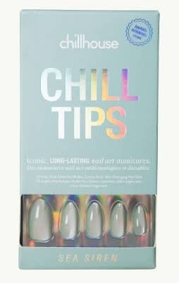Chillhouse Chill Tips Press on Nails Kit, Sea Siren (24 ct)