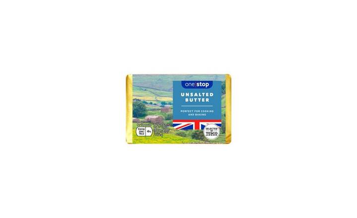 One Stop Unsalted Butter Block 250g (392848)