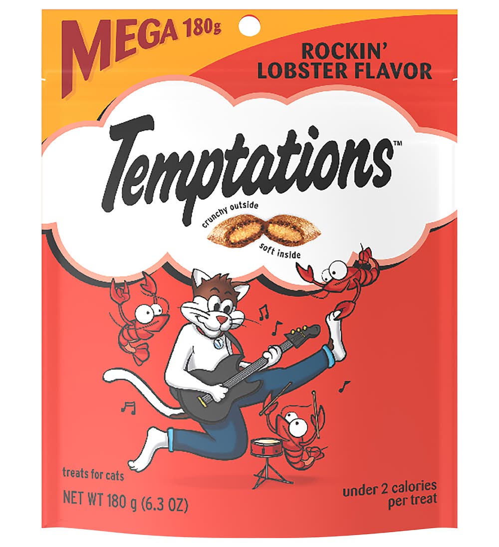 Temptations Rockin Lobster Flavor Cat Treats (6.3 oz)