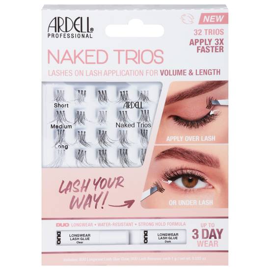 Ardell Naked Trios