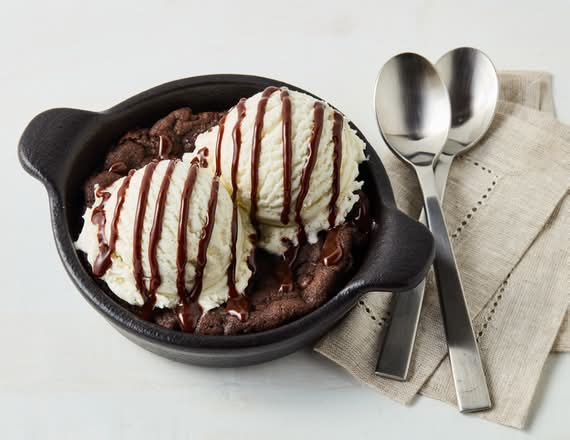 Double Chocolate Chip Cookie Skillet