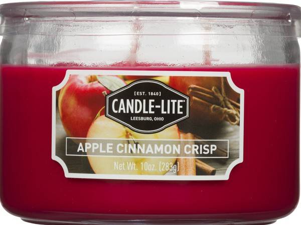 Candlelite Apple Cinnamon Crisp Wick Jar