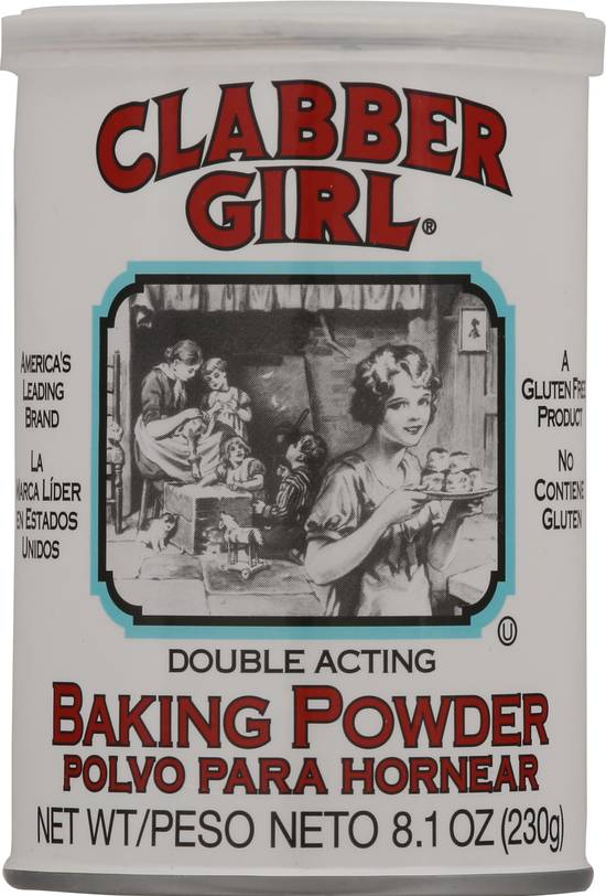 Clabber Girl Double Acting Baking Powder, 8.1 oz.