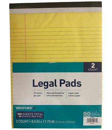 Wexford Legal Pads (2 ct)