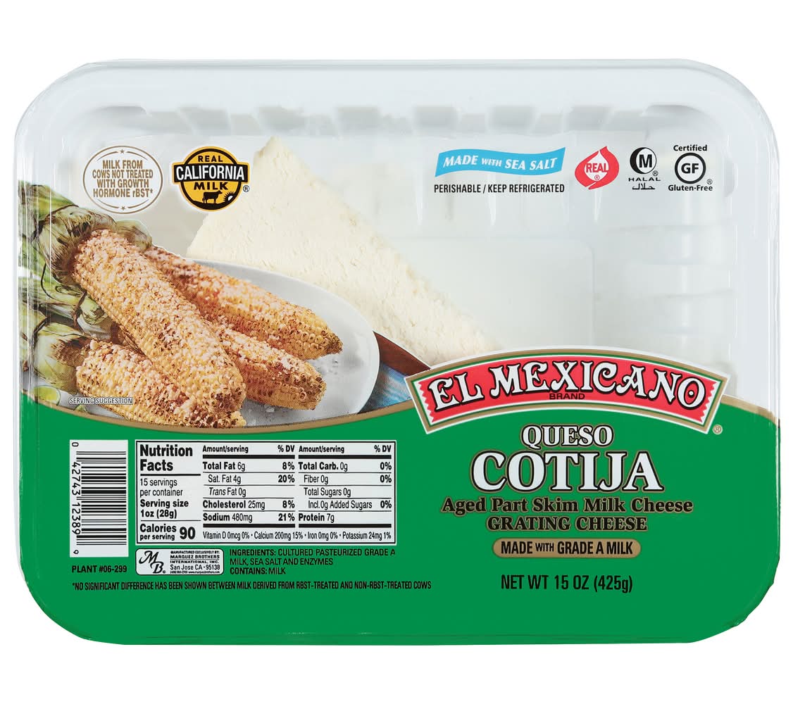 El Mexicano Tray Queso Cotija (15 oz)