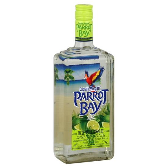 Parrot Bay Captain Morgan Key Lime Rum (750 ml)