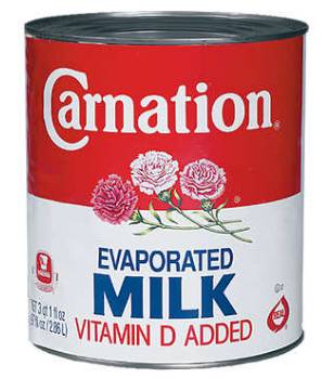 Carnation Evaporated Milk - #10 can